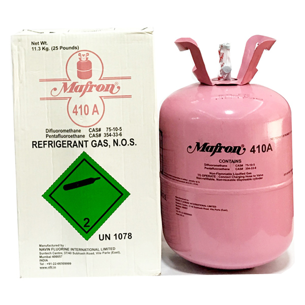 Gas lạnh Mafron R410a Ấn Độ bình 11.3kg