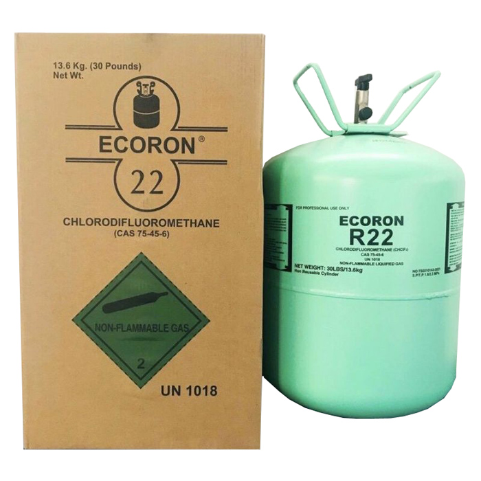 Gas lạnh R22 Ấn Độ Ecoron bình 13.6kg