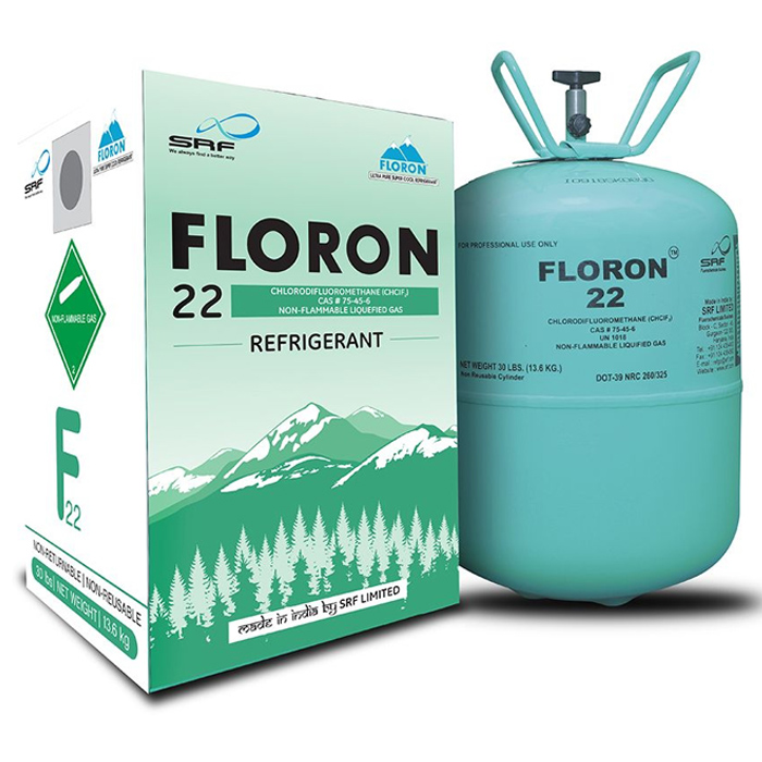 Gas lạnh R22 Ấn Độ Floron bình 22.7kg