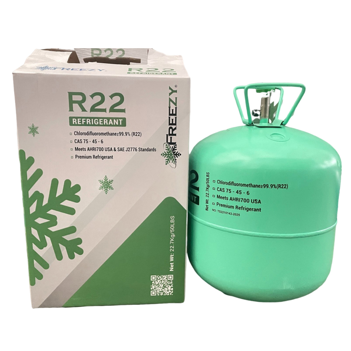 Gas R22 Freezy Trung Quốc bình 22.7Kg